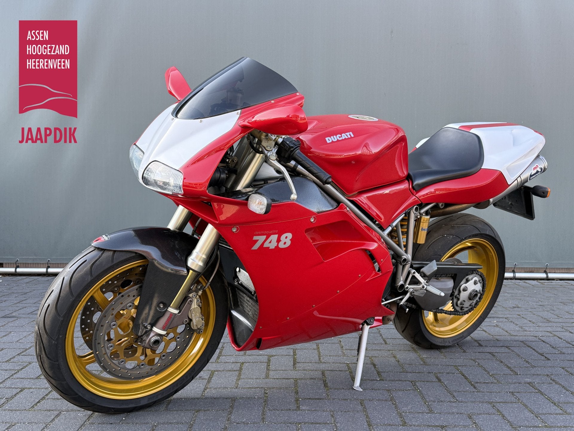 Ducati 748 S (R-BLOK) BWJ 2001 748R MOTORBLOK / ÖHLINS / CA, Bedrijf, Meer dan 35 kW, Overig, 748 cc