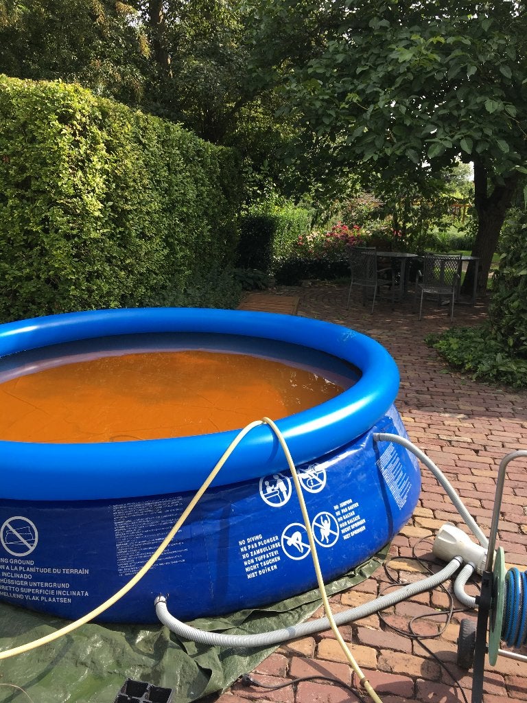 zwembad, Tuin en Terras, Zwembaden, Ophalen, Minder dan 80 cm, Rond, Opzetzwembad