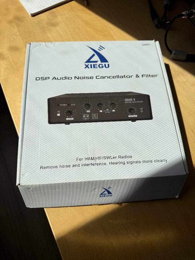 Xiego GNR 1 Digital NR & Filter, Telecommunicatie, Zenders en Ontvangers, Ophalen of Verzenden, Zo goed als nieuw, Ontvanger