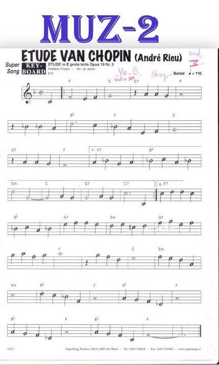 Muz2 Bladmuziek super song Etude van Chopin ( Andre Rieu ), Muziek en Instrumenten, Gebruikt, Klassiek, Ophalen of Verzenden, Artiest of Componist