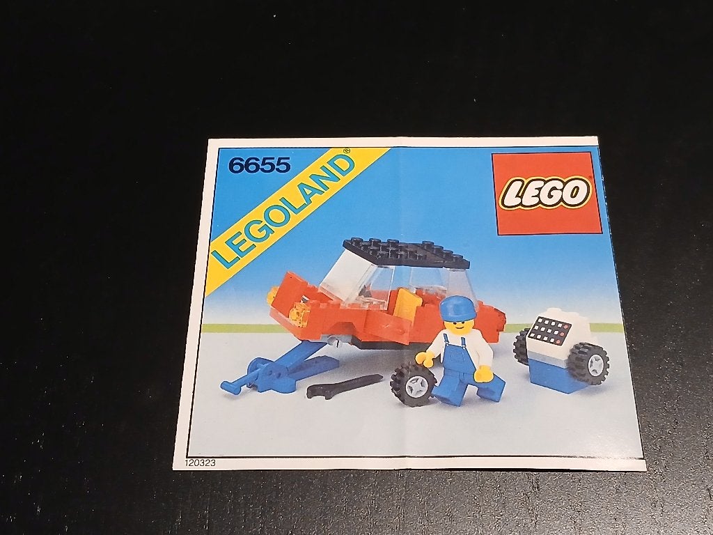 Lego 6655 instructieboekje (1984), Ophalen, Gebruikt, Lego, Overige typen