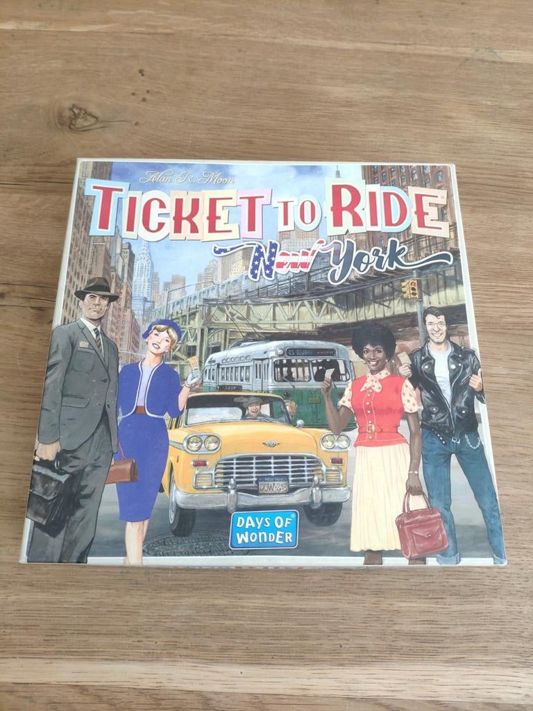 Ticket to ride New york, Hobby en Vrije tijd, Gezelschapsspellen | Kaartspellen, Ophalen
