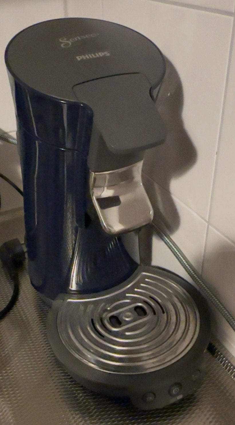 Philips SENSEO Viva Café koffiepadmachine donkerblauw, Witgoed en Apparatuur, Ophalen, Koffiepads en cups, Koffiemachine, Zo goed als nieuw
