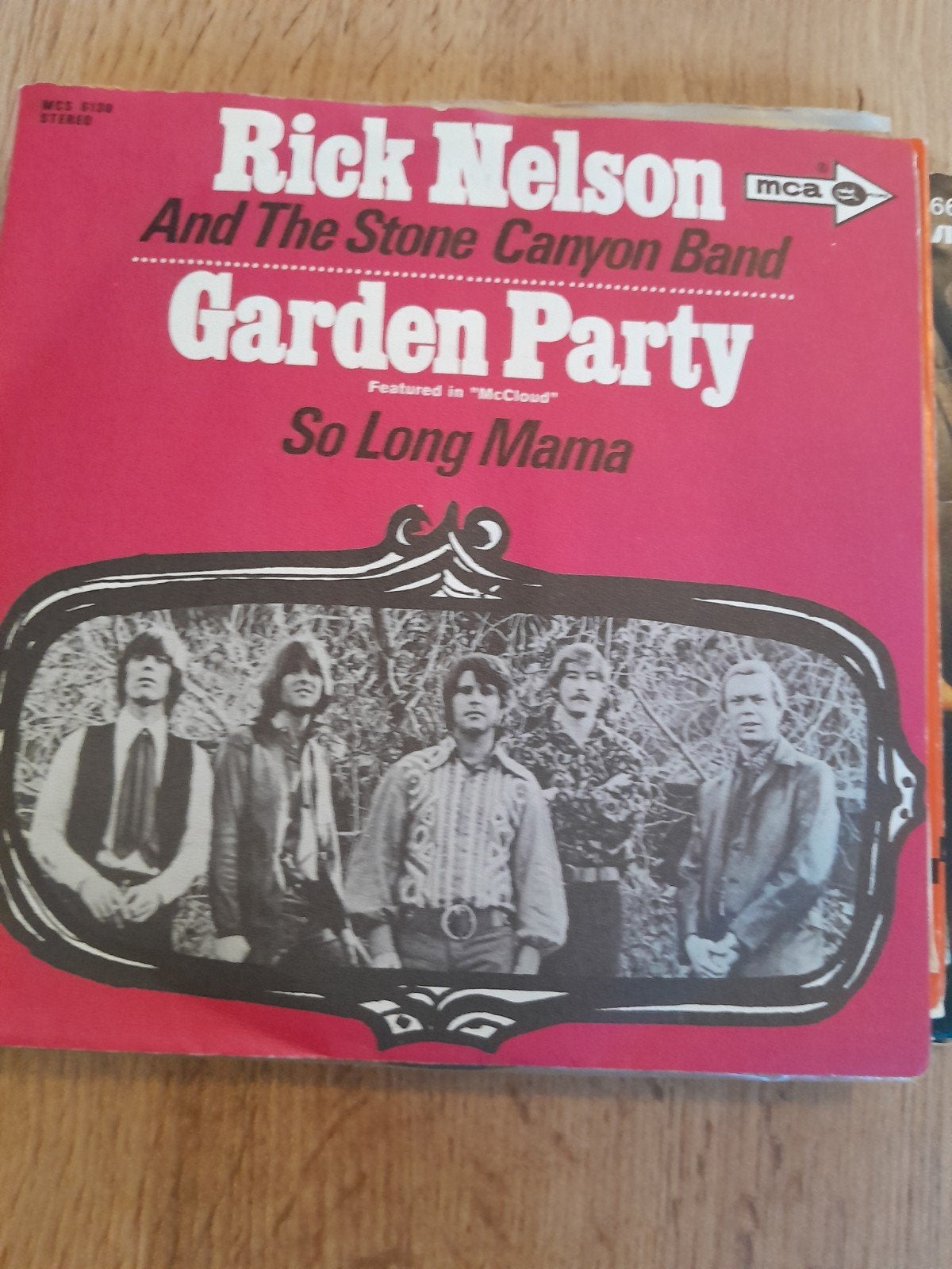 Rick nelson 7inch garden party, Ophalen of Verzenden, Zo goed als nieuw, Pop