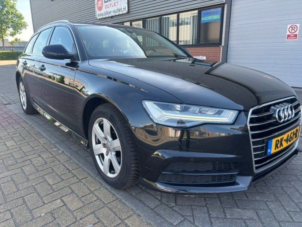 Audi A6 1.8 TFSI U. LEASE ED, Auto's, Audi, Euro 6, 4 cilinders, Zwart, Origineel Nederlands