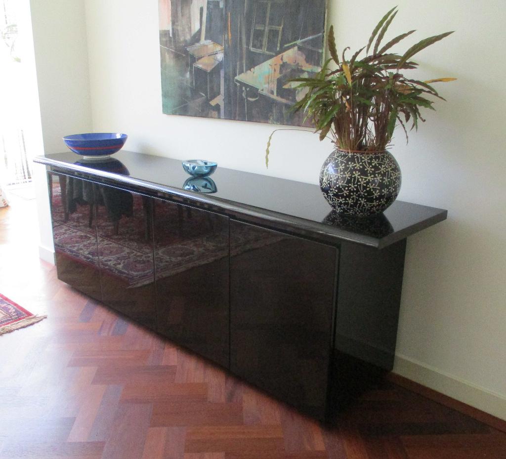 Uniek en tijdloos jaren '90 dressoir, Huis en Inrichting, Kasten | Dressoirs, Ophalen, Gebruikt, Met deur(en), 200 cm of meer