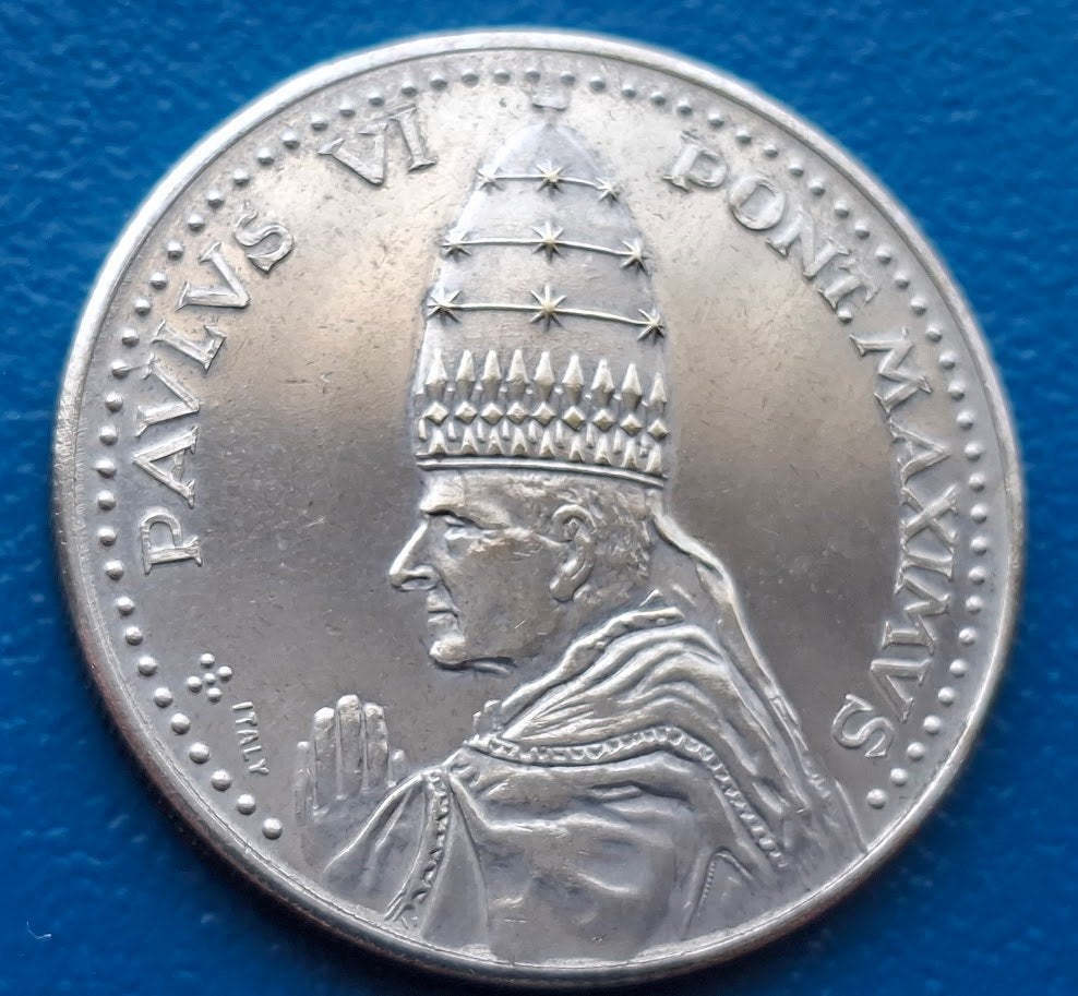 Penning Vaticaan - Paus Paulus VI "Pietà" - 1963, Verzenden, Overige materialen, Buitenland