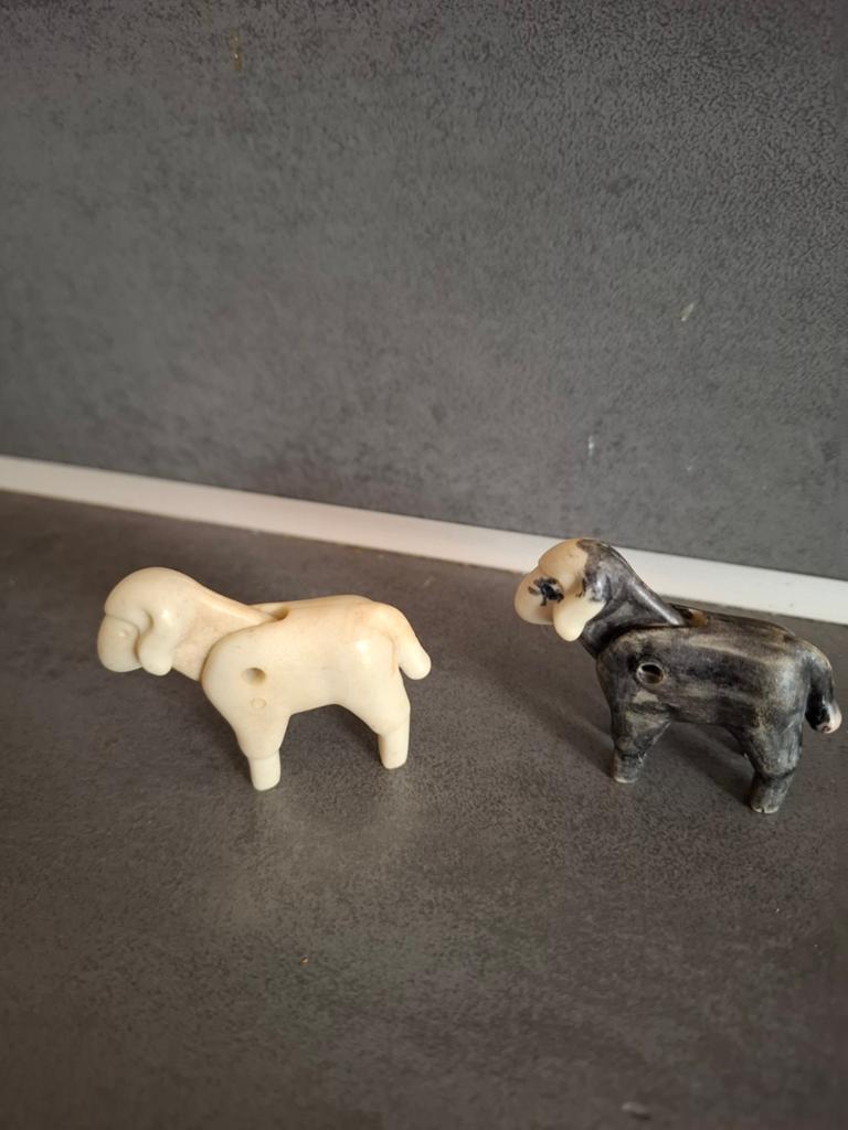 Playmobl 2x schaap, Ophalen of Verzenden, Overige materialen