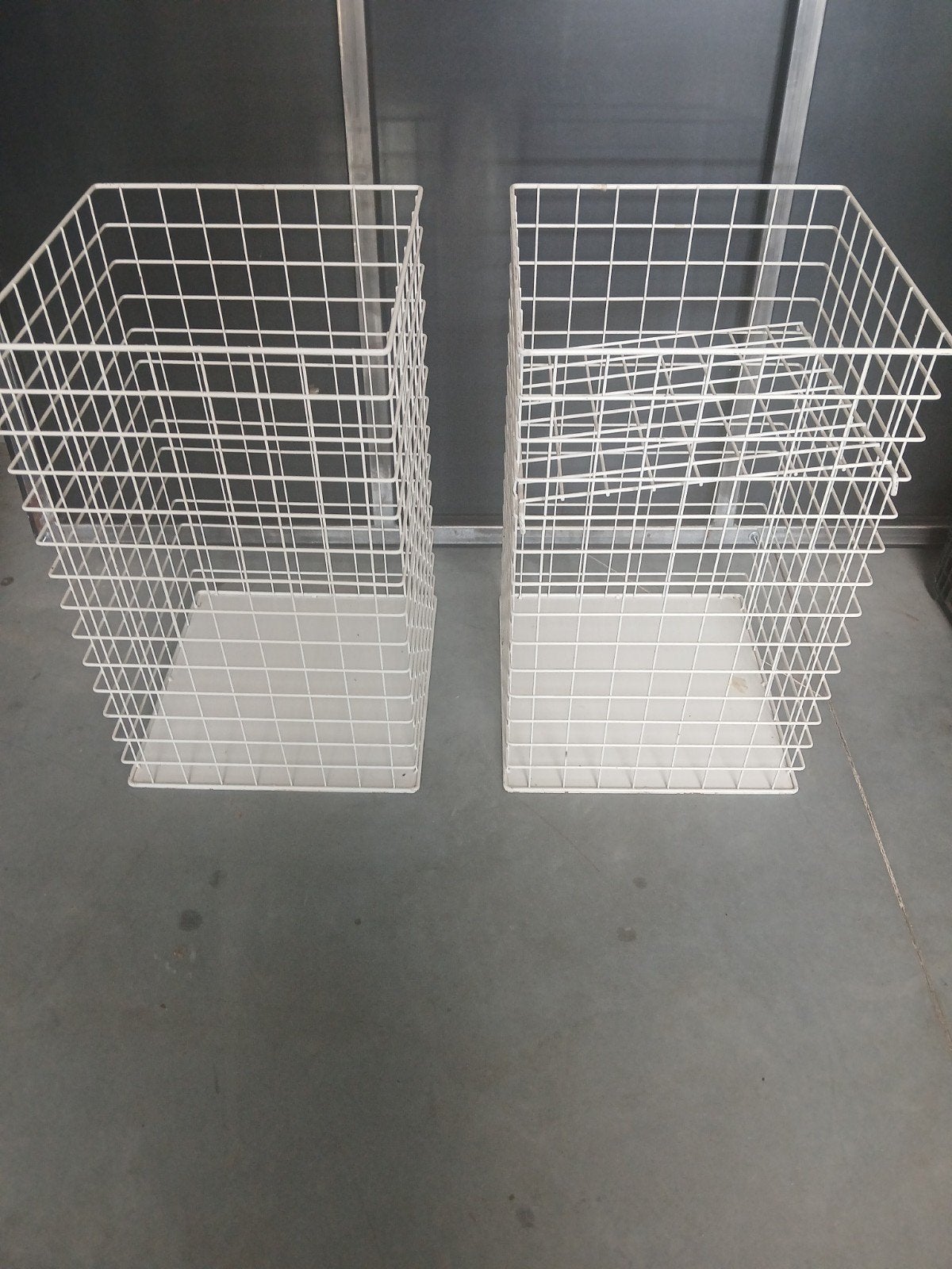 2x Voetballen rekken / opbergmanden, Ophalen
