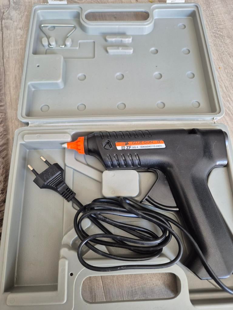 ZF Glue Gun GG-4 16W (65W) 110-240V - Gebruikt, Zwart, Gebruikt, Gereedschap of Toebehoren, Ophalen of Verzenden
