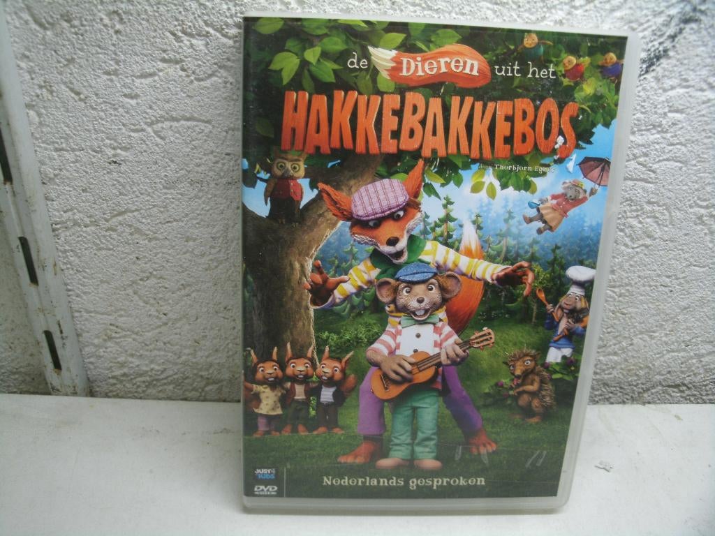 dvd 312k hakkebakkebos ned gespr, Ophalen of Verzenden, Zo goed als nieuw