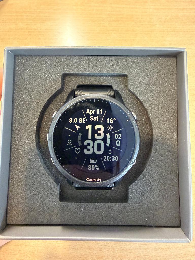 Garmin Forerunner 945, Ophalen of Verzenden, Gebruikt, Zwart, IOS