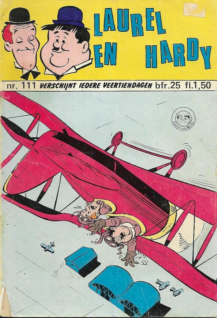 Laurel en Hardy - Nr 111: Als politieagent, Eén comic, Ophalen of Verzenden, Gelezen, Amerika