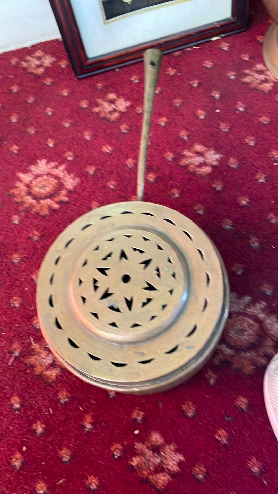 Koperen pot ondersteek, Ophalen of Verzenden