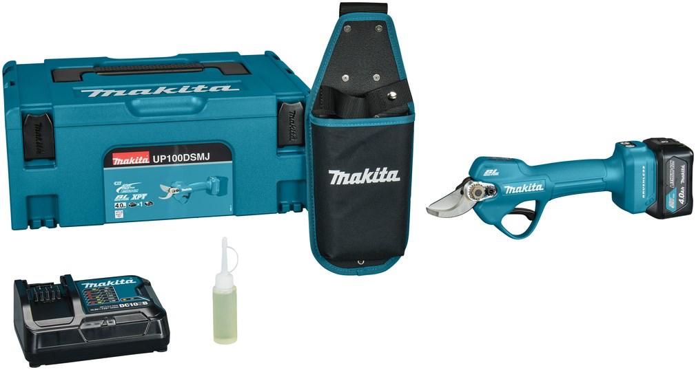 Makita UP100DSMJ Accu Snoeischaar Set 12V 4.0Ah Nieuw, Ophalen of Verzenden, Zo goed als nieuw