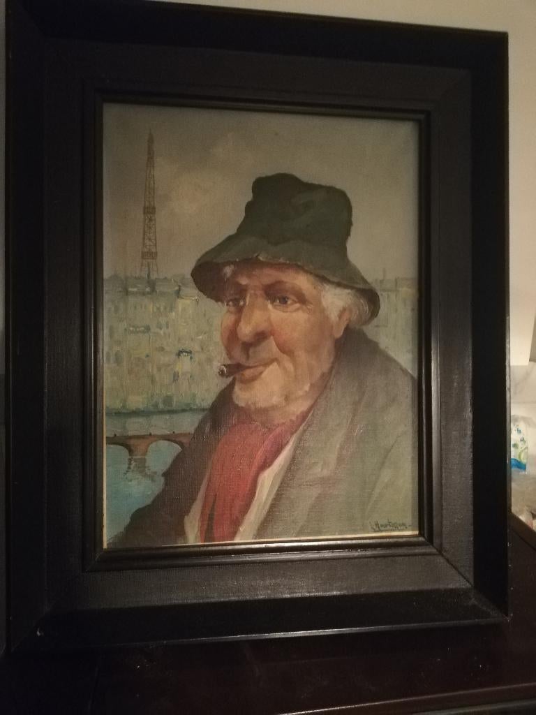Louise Hartman - Schilderij Boertje, Ophalen