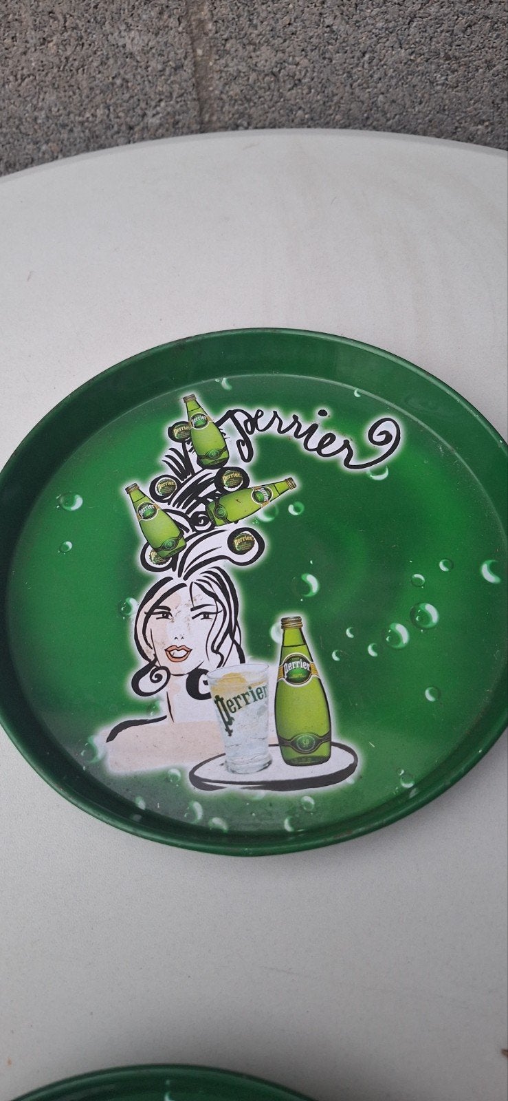 Perrier dienblad (27426), Gebruiksvoorwerp, Perrier, ., Ophalen of Verzenden