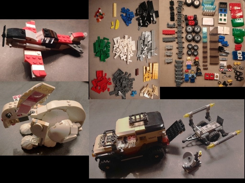 lego sets 76951 + 31133 + 31146 + losse onderdelen, Ophalen of Verzenden, Gebruikt, Inclusief minifiguren, Lego