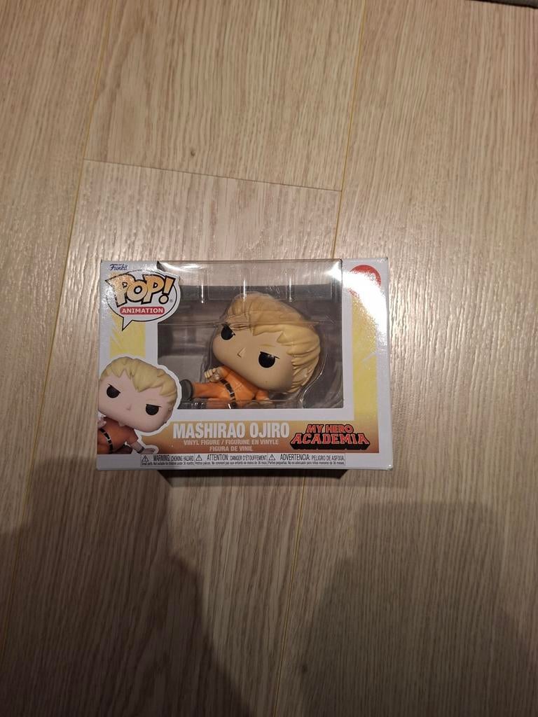 Funko Pop Mashirao Ojiro #1519 My Hero Academia €6,99, Ophalen of Verzenden, Zo goed als nieuw