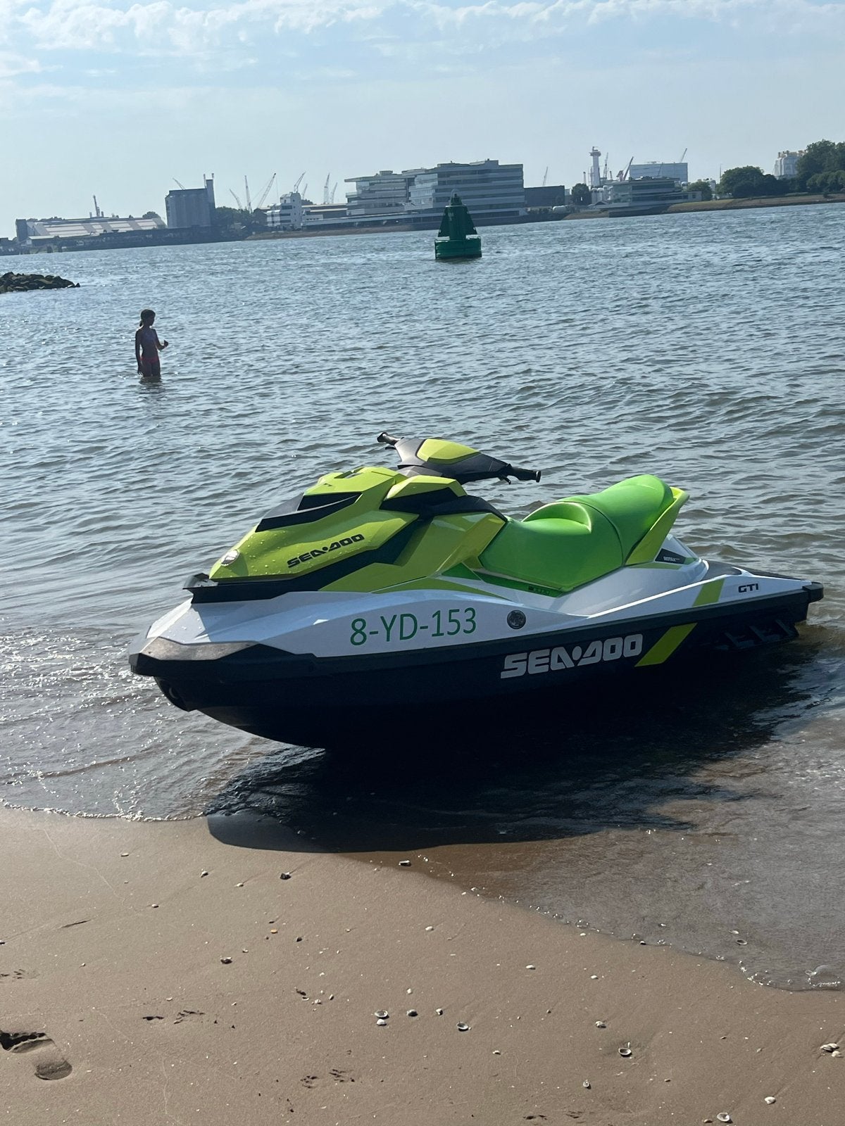 Sea-Doo GTI Jetski met trailer, Watersport en Boten, Jetski's en Waterscooters, Ophalen of Verzenden, Gebruikt, Benzine, 70 tot 120 pk