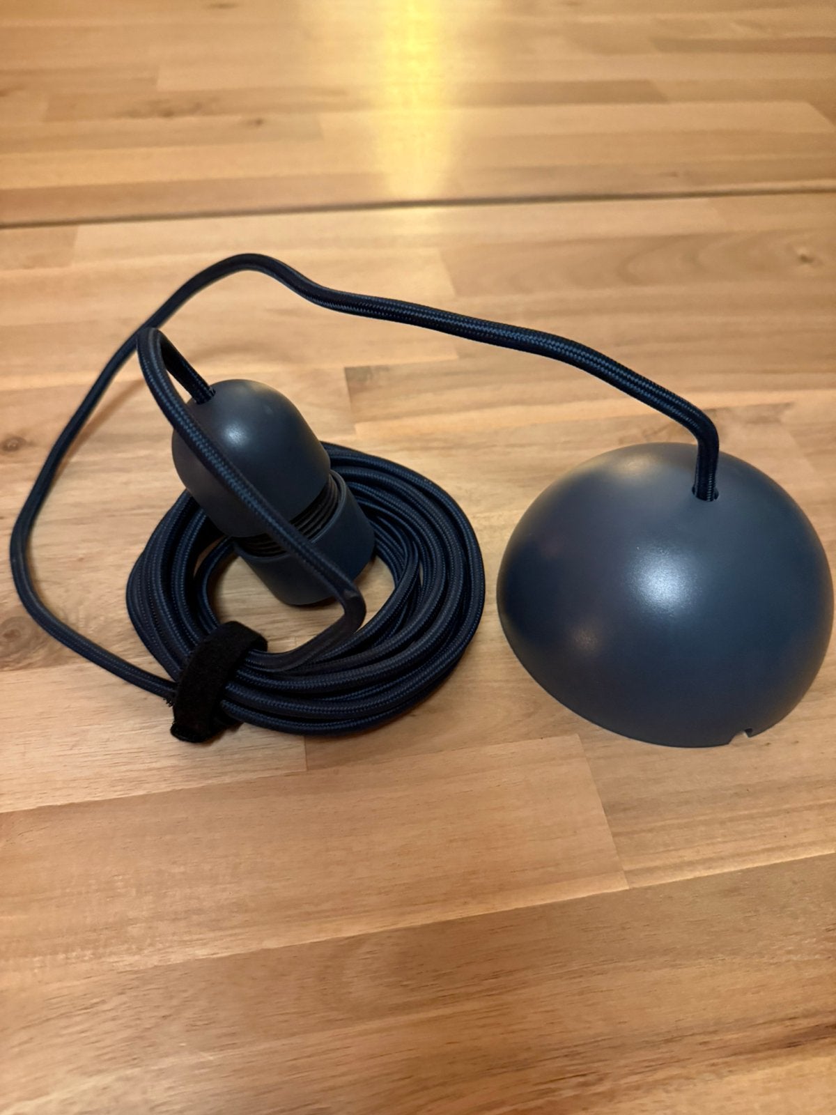 Hay - hanging lamp cord set Anthracite Blue, Ophalen, Nieuw, Modern, E27 (groot)