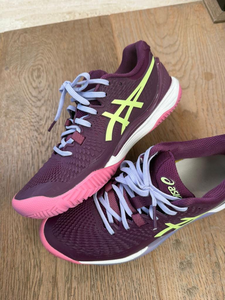 Asics Padel Sportschoenen - ASICS GEL RESOLUTION 9, Ophalen of Verzenden, Zo goed als nieuw, Padelschoenen