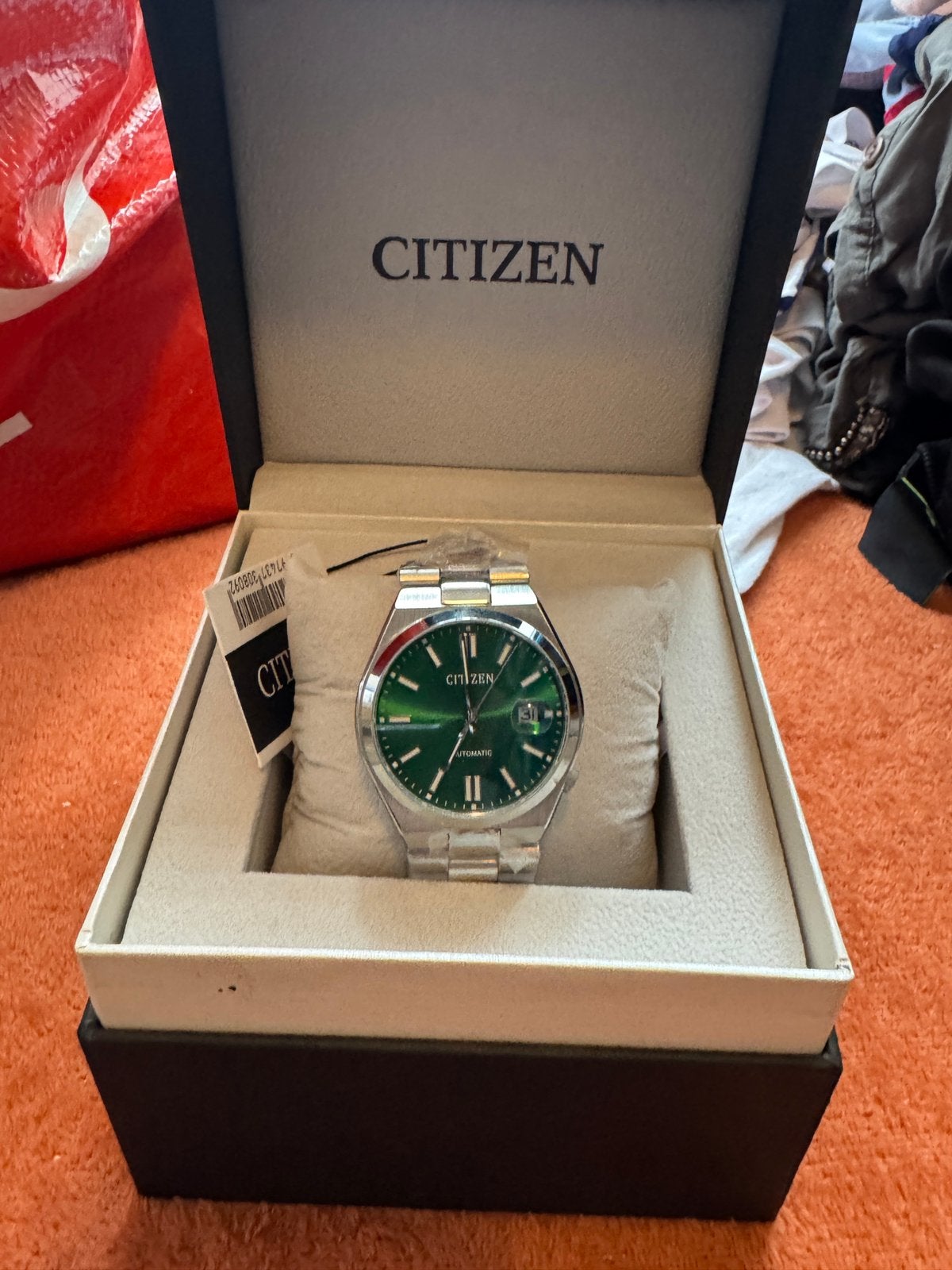 Automatische horloges van zeer goede kwaliteit, Ophalen of Verzenden, Zo goed als nieuw, Staal, Overige merken