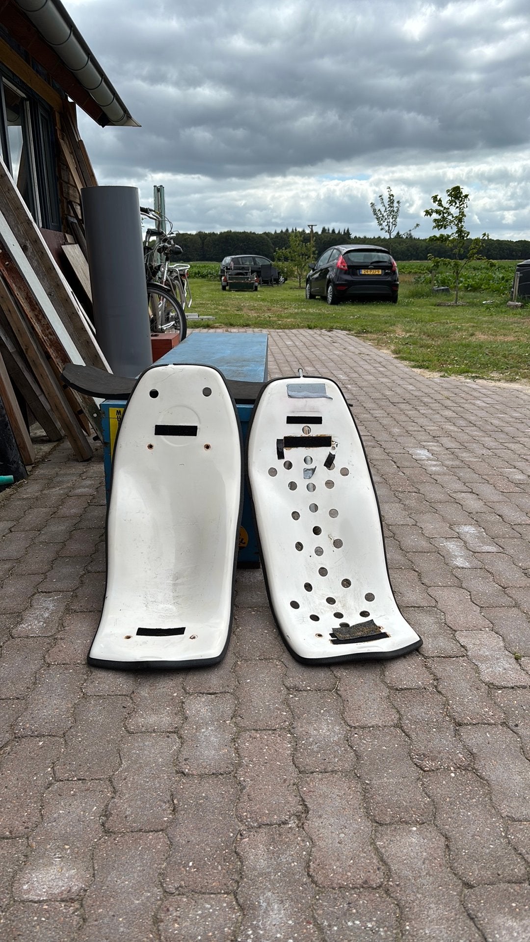 Ligfiets stoelen 2 stuks, Fietsen en Brommers, Ophalen of Verzenden, Gebruikt