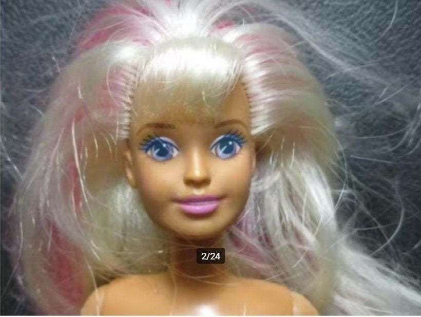 1994 BARBIE/SINDY/HASBRO als NIEUW, Verzamelen, Ophalen of Verzenden, Zo goed als nieuw, Fashion Doll