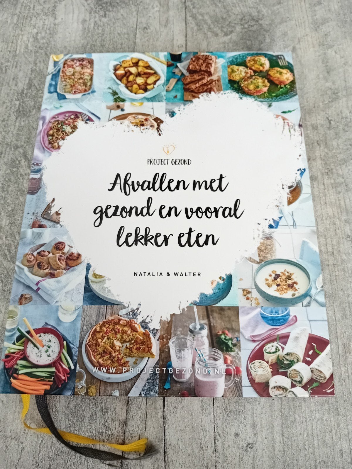 Afvallen met gezond en vooral lekker eten - Project Gezond, Ophalen of Verzenden, Zo goed als nieuw, Dieet en Voeding, Natalia & Walter