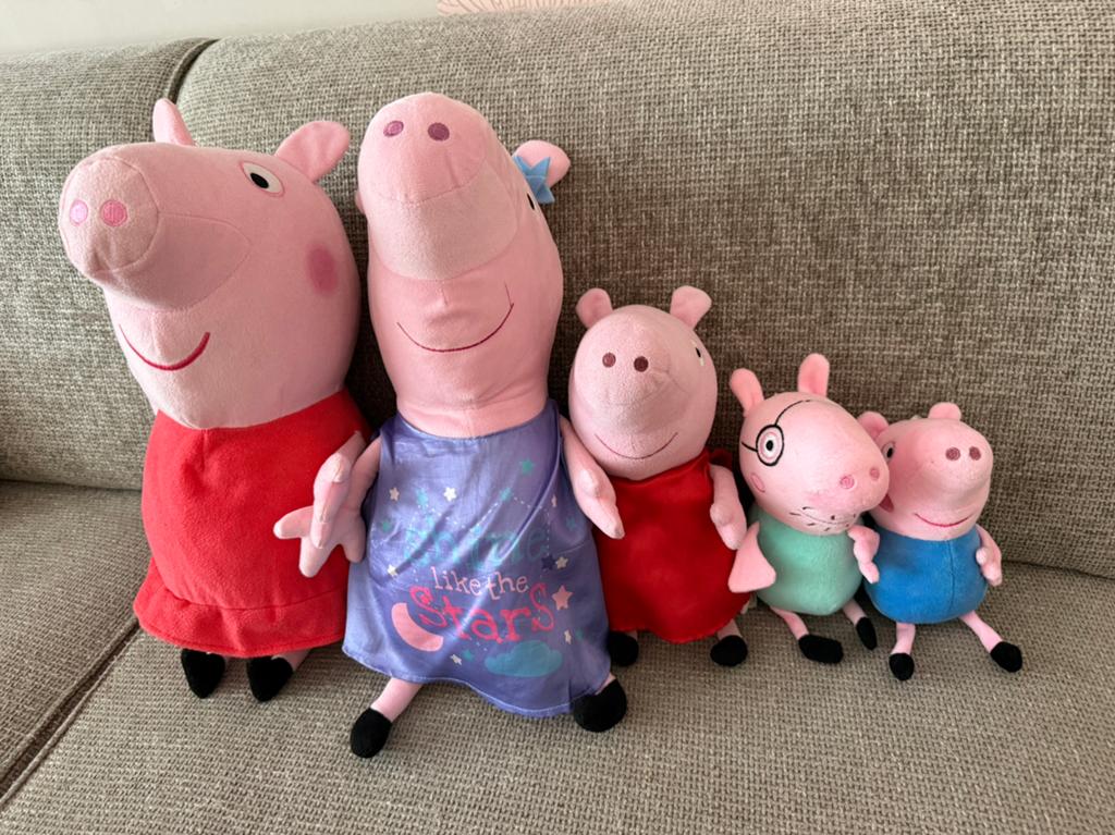 Peppa Pig knuffels, Ophalen of Verzenden, Zo goed als nieuw, Overige typen