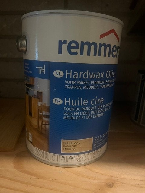 Hardwax olie Remmers, Doe-het-zelf en Verbouw, Ophalen, Wit, Beits