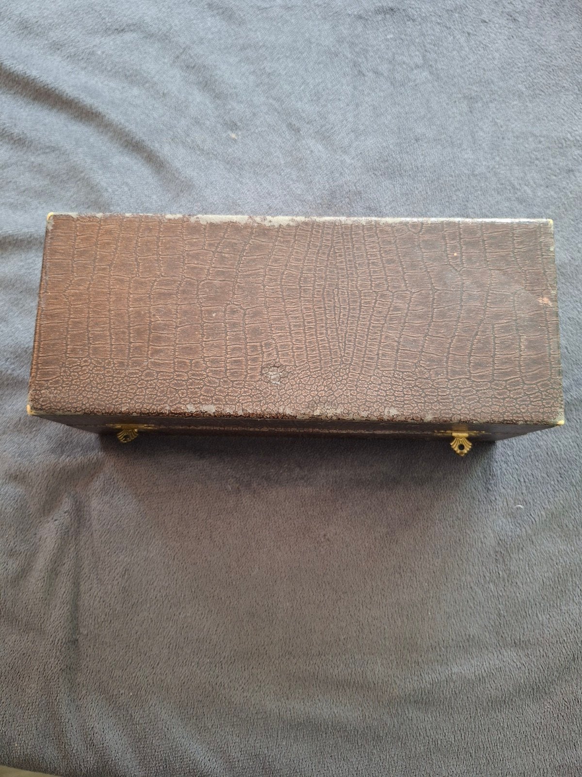Vintage glazen onderzetters in originele doos, Ophalen of Verzenden