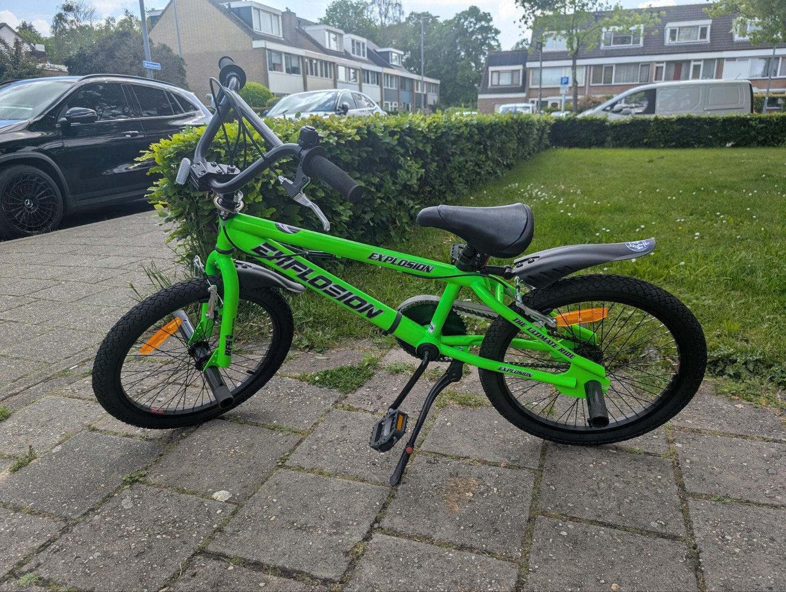 Explosion BMX Fiets - Zo goed als nieuw, Ophalen, 16 tot 20 inch, Explosion, Staal