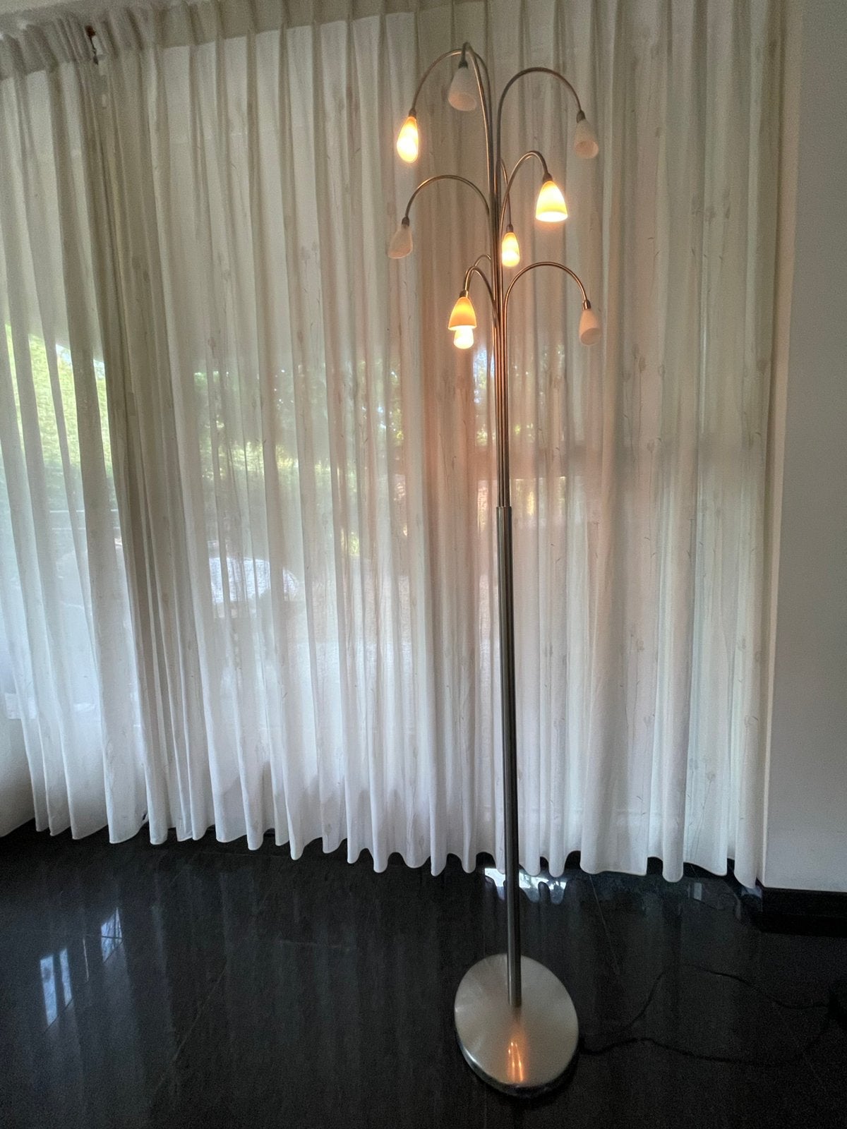 Vloerlampen, Ophalen, Zo goed als nieuw, Glas, 150 tot 200 cm