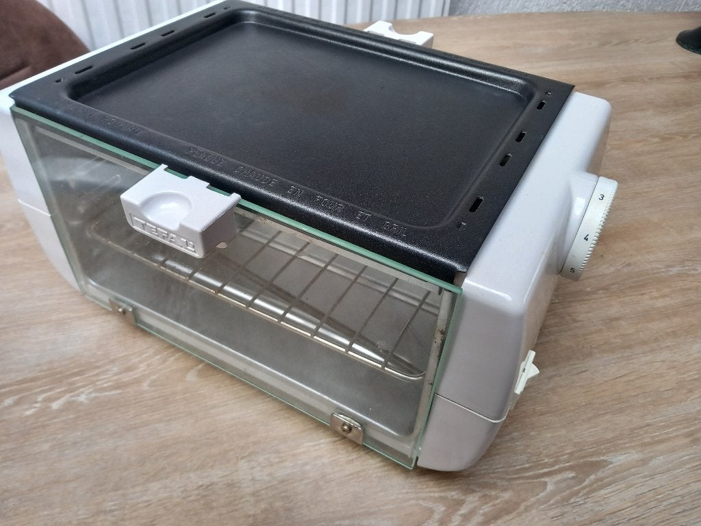 compact oven met warmhoudplaat zgan, Minder dan 45 cm, Tefal, Ophalen of Verzenden, Zo goed als nieuw