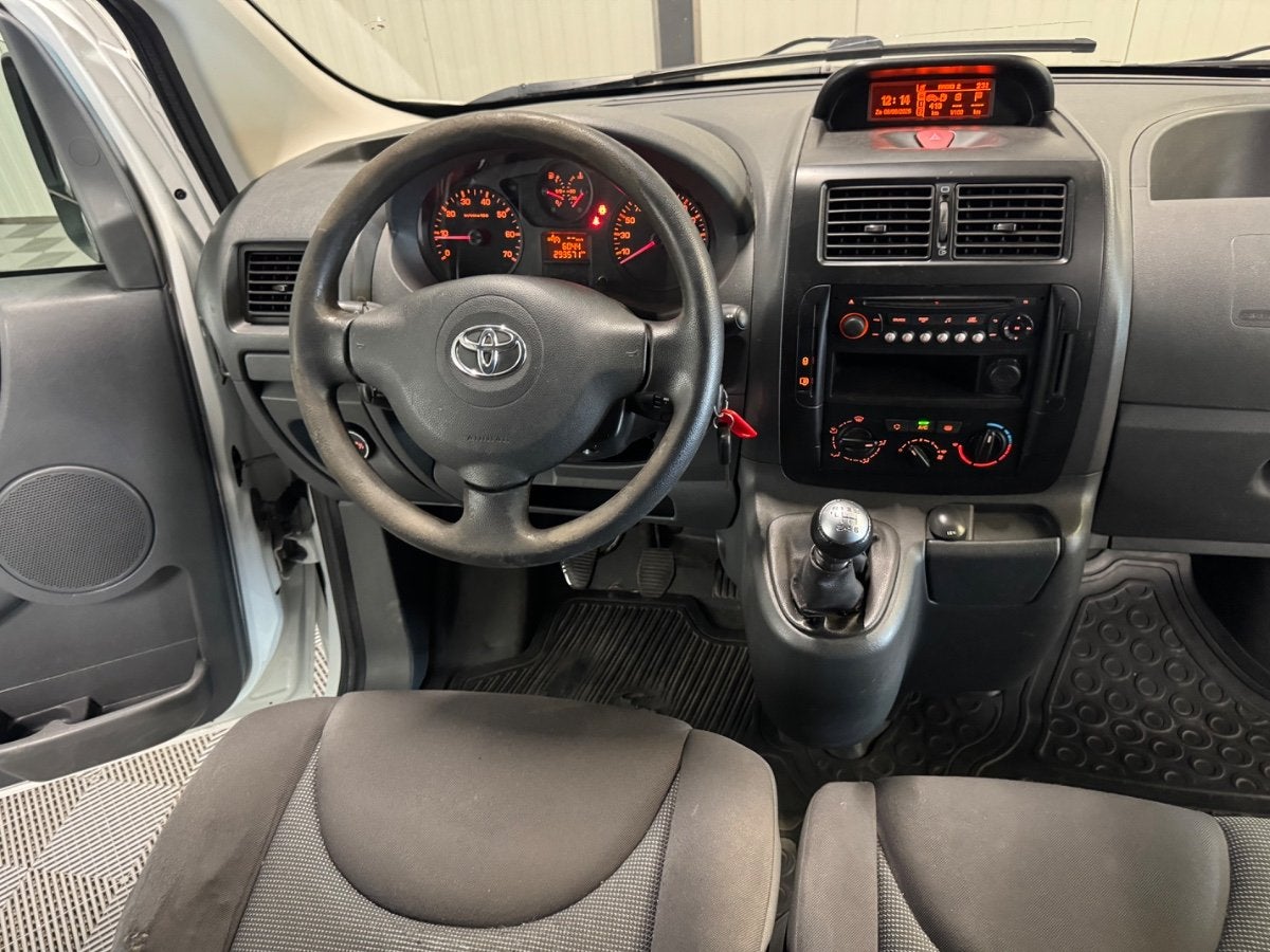 Toyota PROACE 2.0D 94kw | L2H1 | Comfort 3-Pers | Airco, Auto's, Bestelauto's, Euro 5, Gebruikt, 4 cilinders, Wit