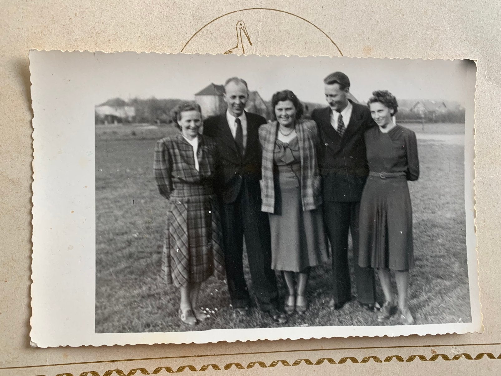 1952 Foto - broers en zussen (MM), Gebruikt, Foto, Ophalen of Verzenden, 1940 tot 1960