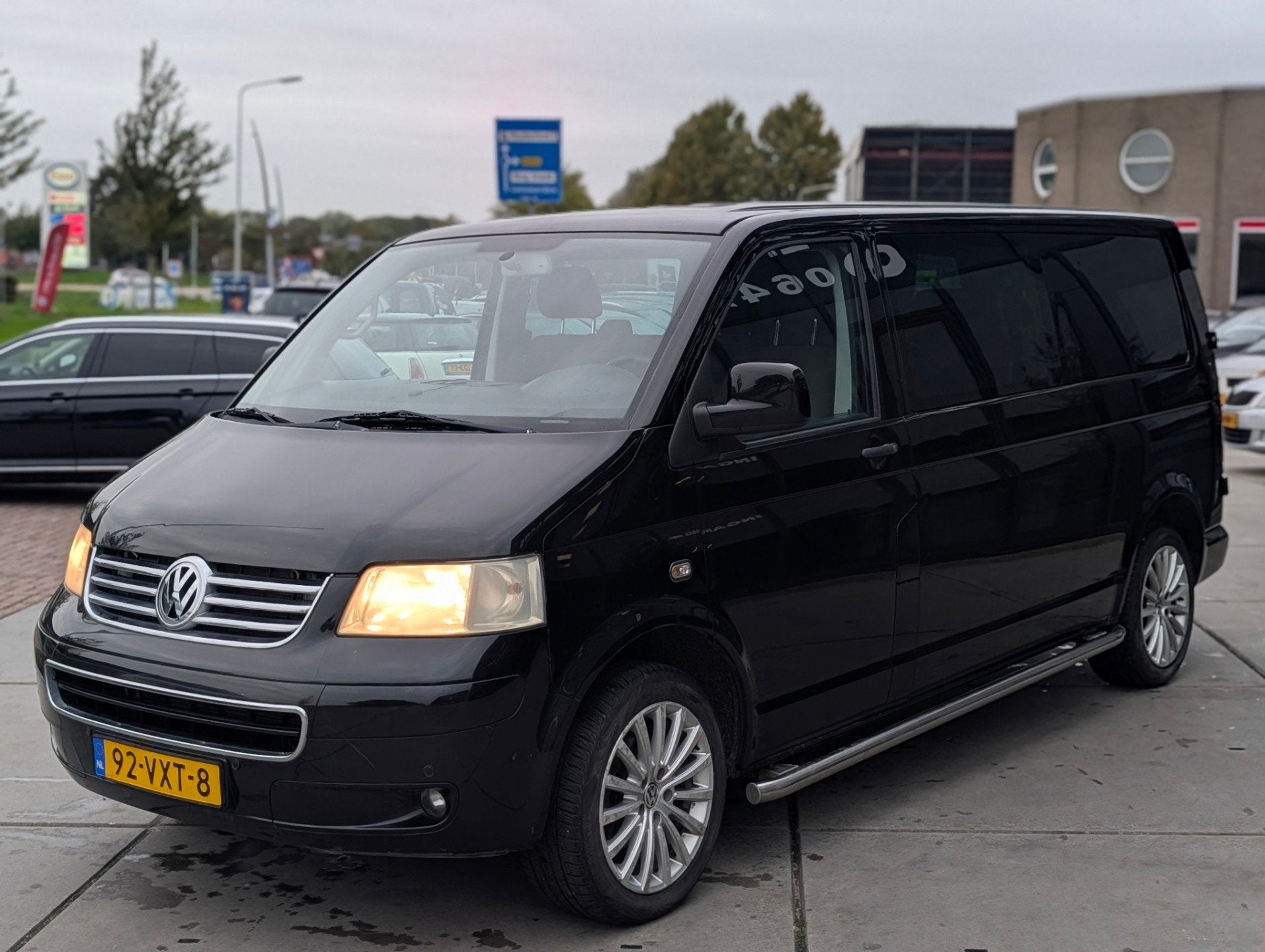 Volkswagen Transporter 2.5 TDI 340 Trendline - Dubbele Cabin, Stof, Gebruikt, Zwart, Volkswagen