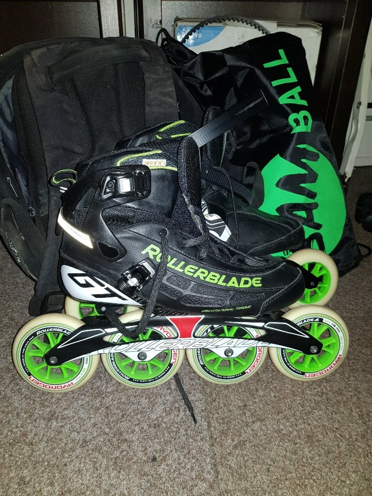 Rollerblade Powerblade GTM 110 Speedskates (ZGAN!), Heren, Zo goed als nieuw, Inline skates 4 wielen, Ophalen