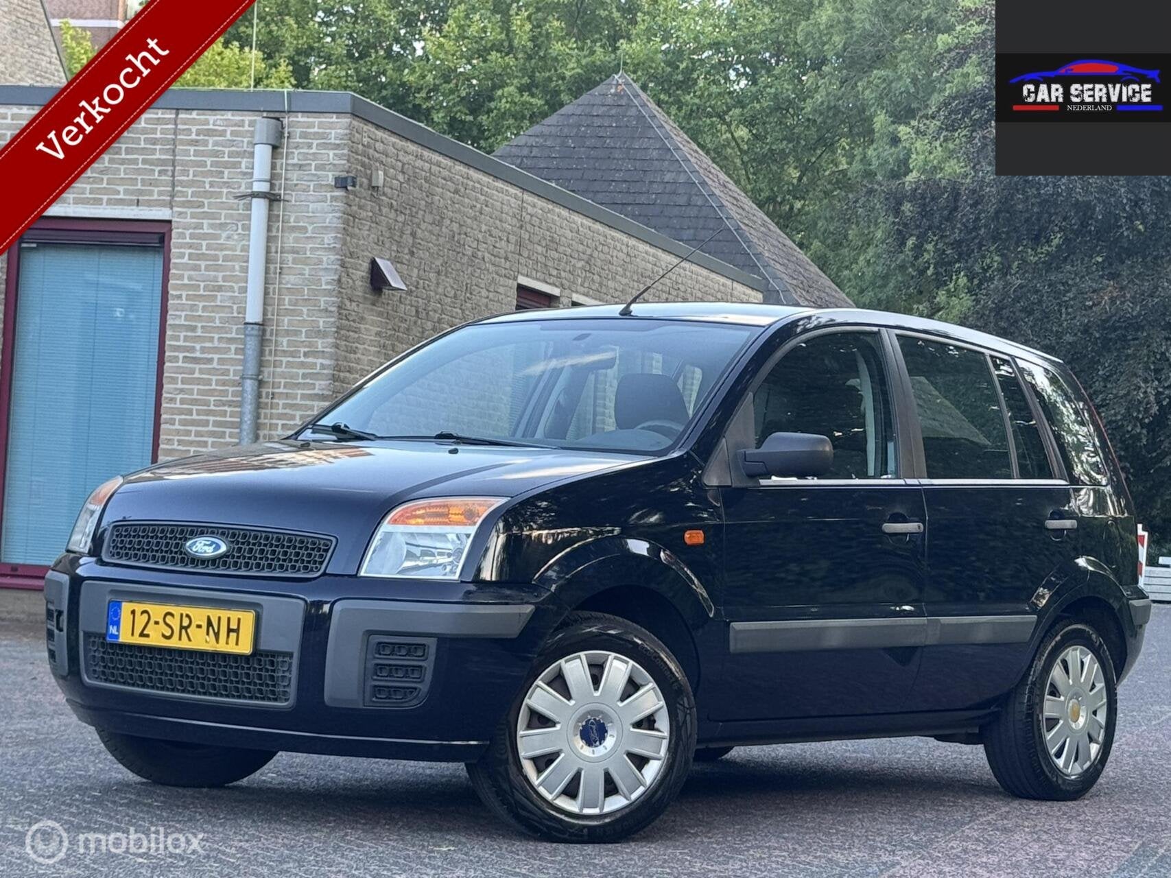 Ford Fusion 1.4-16V Champion/NAP/APK/, Auto's, Voorwielaandrijving, 15 km/l, Blauw, Origineel Nederlands