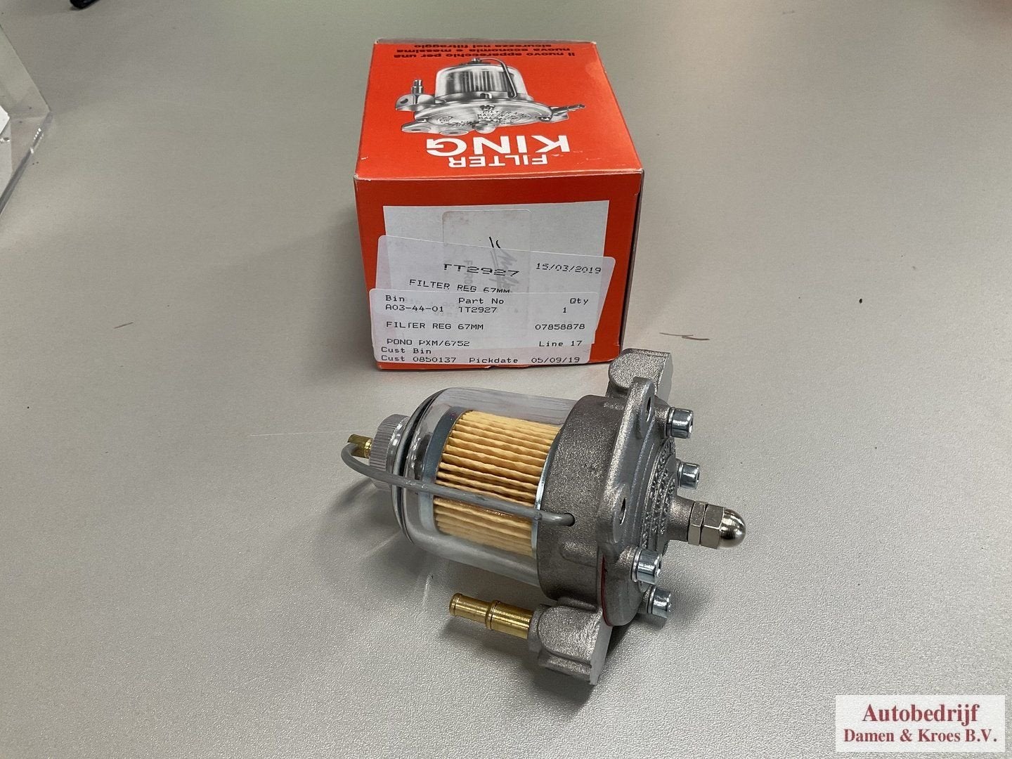 Filter King Brandstoffilter 67MM TT2927, Auto-onderdelen, Brandstofsystemen, -, -, Nieuw, Ophalen of Verzenden