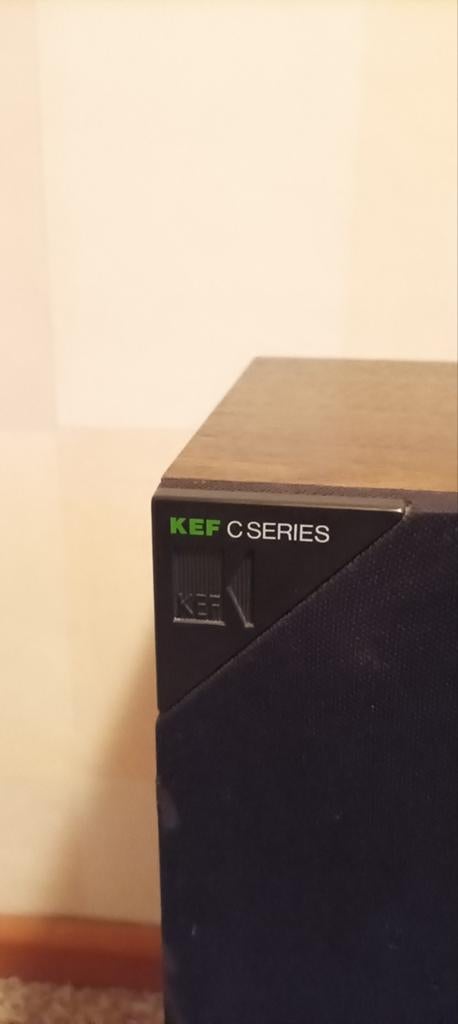 KEF C30 Boekenplank Luidsprekers - Klassiek Geluid, Audio, Tv en Foto, Gebruikt, 60 tot 120 watt, Front, Rear of Stereo speakers