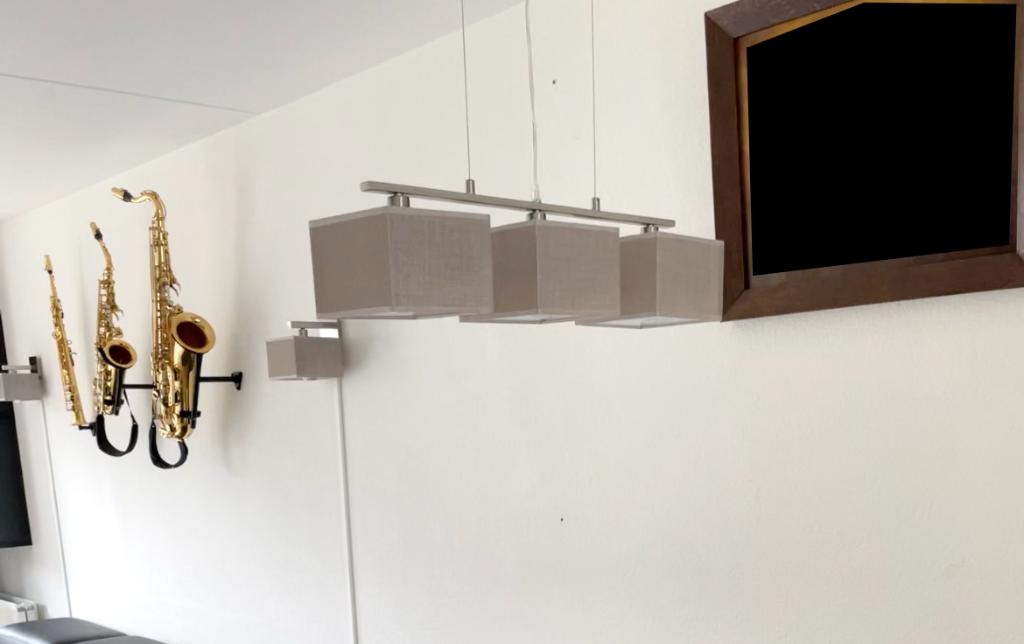 Hanglamp, Ophalen, Gebruikt, Stof, Modern