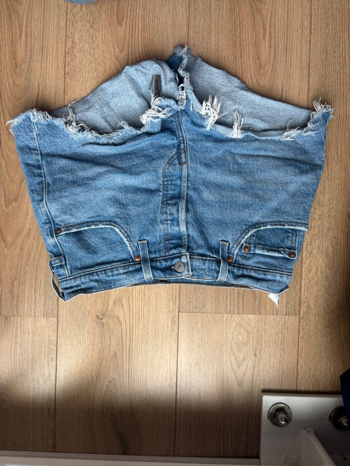 Levi’s short 501 - blauw, Ophalen of Verzenden, Zo goed als nieuw, Blauw, W28 - W29 (confectie 36)
