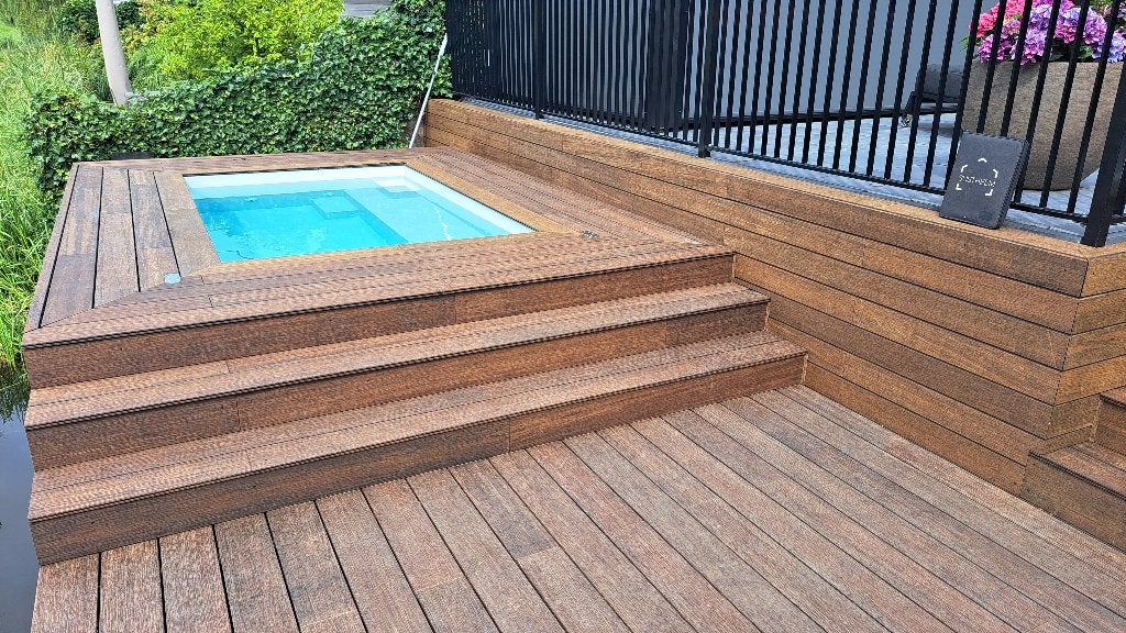 Maatwerk vlonder of terras, Tuin en Terras, Verzenden, Nieuw, Bamboe