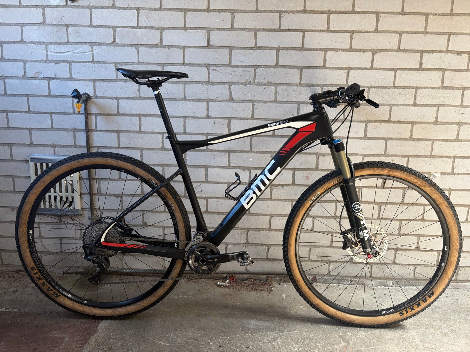 Mountainbike BMC TeamElite 02 Carbon 29 inch maat L hardtail, Fietsen en Brommers, Fietsonderdelen, Ophalen, Remmen, Gebruikt