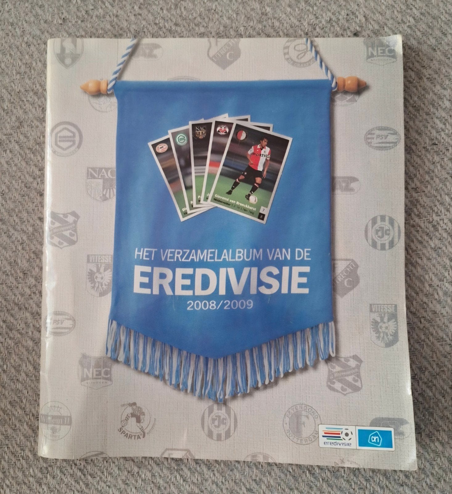 voetbal sticker album, Ophalen of Verzenden, Zo goed als nieuw, Sticker