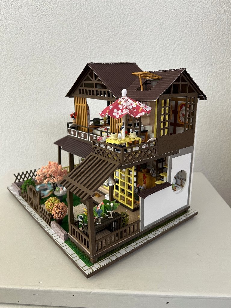 Japans huis (gebouwd), Ophalen, Zo goed als nieuw, Knutselwerk