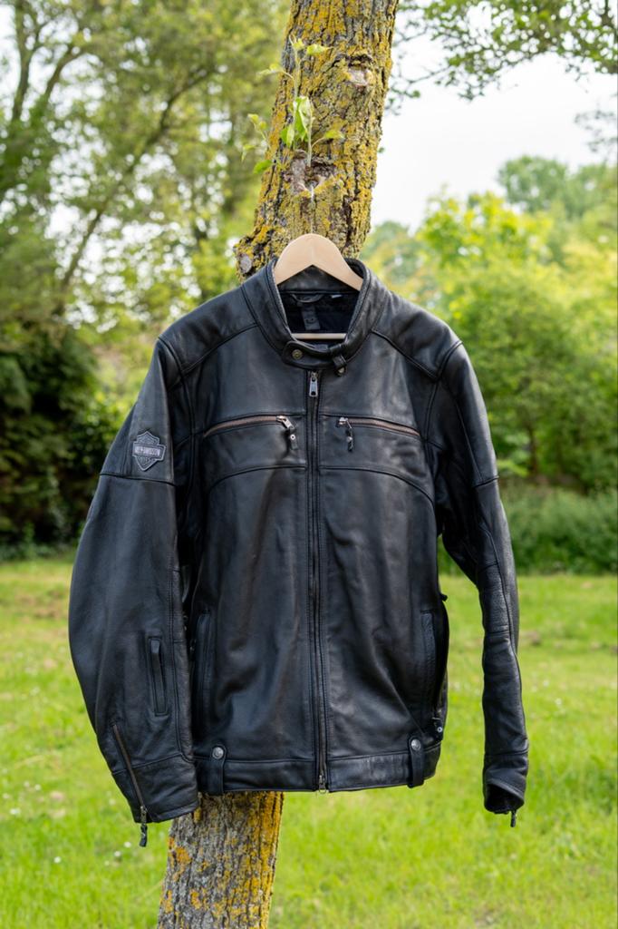 Harley Davidson Leren Jas - Zo goed als nieuw!, Ophalen of Verzenden